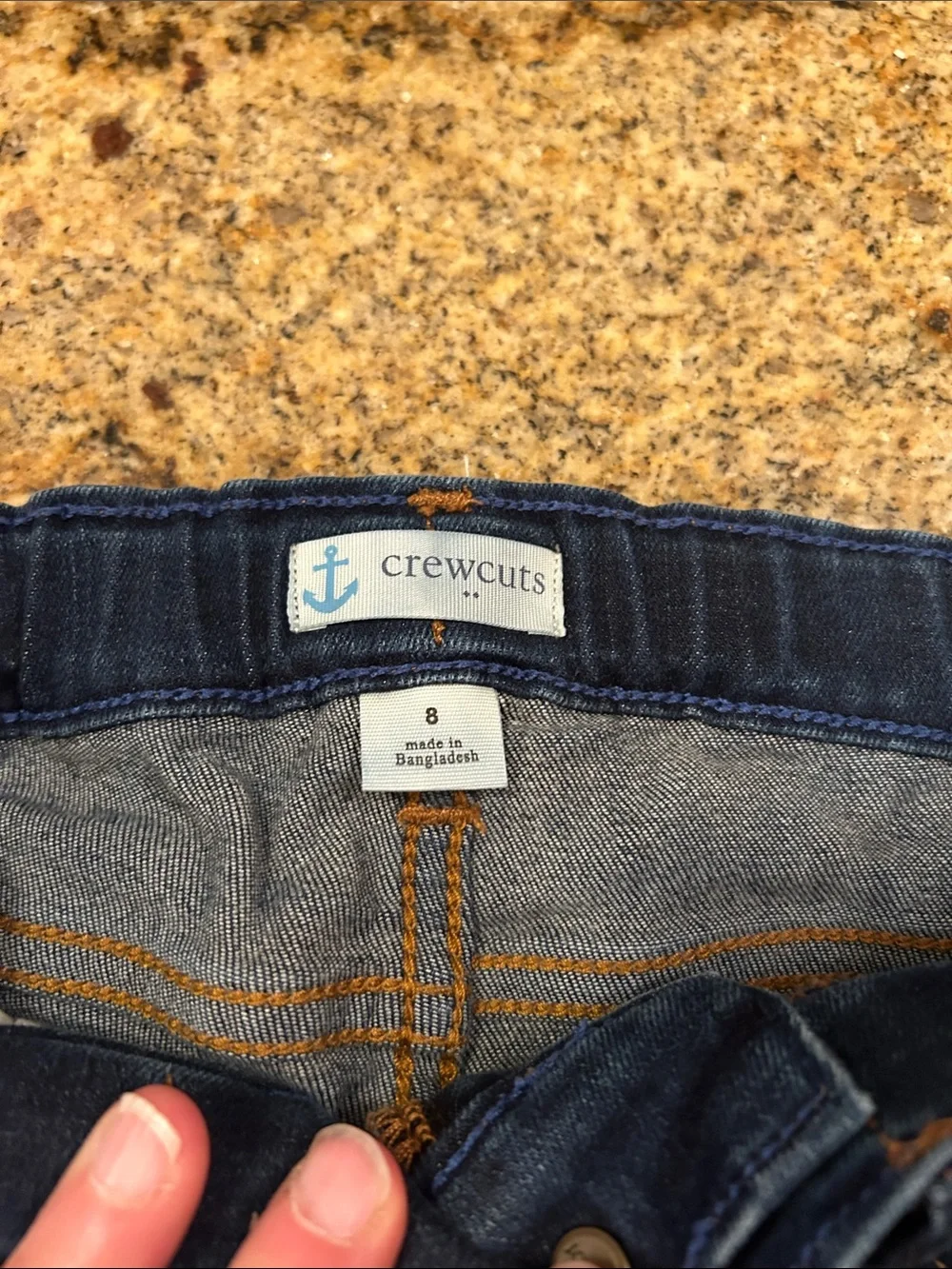 Crewcuts Dark Wash Blue Jeans